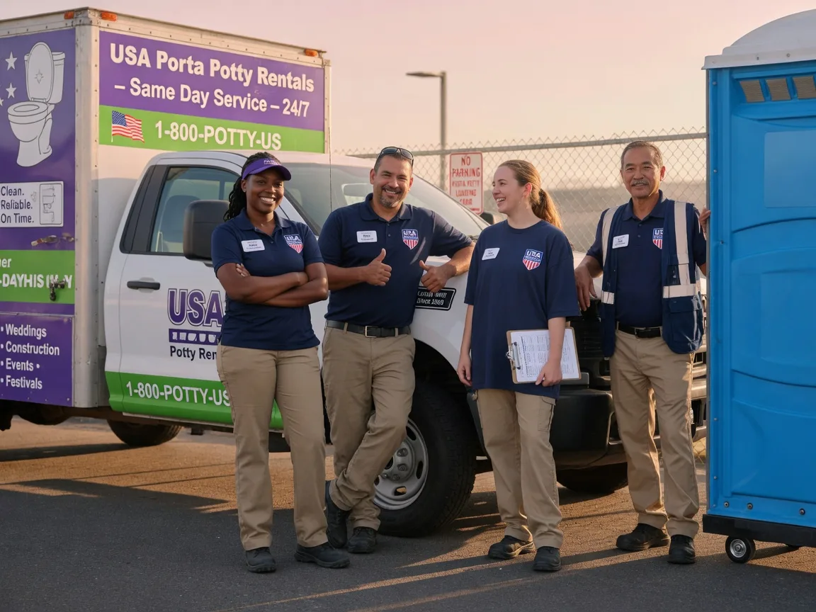 Porta Potty Rental company in Marshall, CA